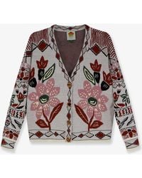 FARM Rio - Cardigan With Embroidery - Lyst