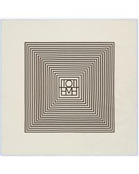 TOTEME - Foulard Centered Monogram - Lyst