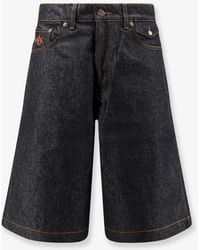 Walk In Paris - Baggy Raw Denim Shorts - Lyst