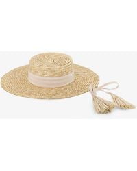 Lavi - Messico Raffia Hat - Lyst
