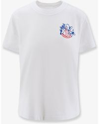 Moncler - Organic Cotton T-Shirt - Lyst