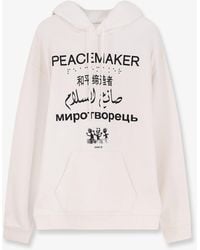 Oamc Peacemaker - Cotton Sweatshirt - Lyst