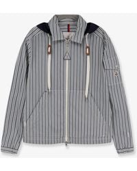 Moncler - Havas Striped Cotton Jacket - Lyst