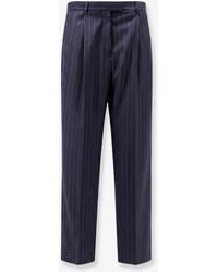 Givenchy - Double Pleat Wool Trousers - Lyst