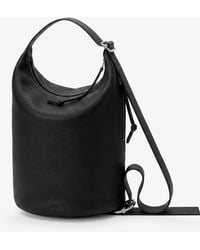 Loewe - Loop Leather Crossbody Bag - Lyst