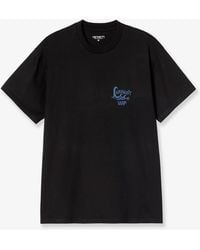 Carhartt - S/S Waves Cotton T-Shirt - Lyst