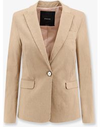 Pinko - Blazer Freda Linen - Lyst
