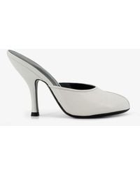 Jude - Leather Date Mule Sandals - Lyst