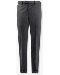 PT Torino - Style Stretch Wool Master Fit Trousers - Lyst