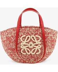 Loewe - Shoulder Bag Paula's Ibiza Medium Raffia - Lyst