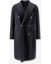 Tagliatore - Unlined Virgin Wool And Cashmere Coat - Lyst