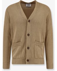 Alpha Studio - Cotton Cardigan - Lyst