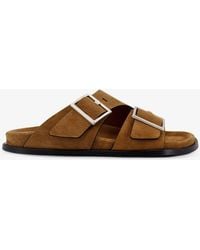 Alohas - Alba Suede Sandals - Lyst