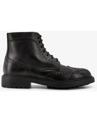 Doucal's - Triumph Leather Ankle Boots - Lyst