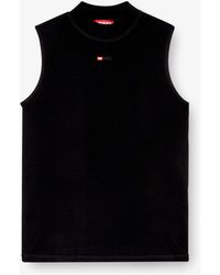 DIESEL - T-Mokky-Sl-Microdiv Tank Top - Lyst