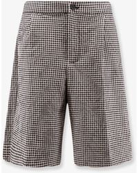 Hevò - Torre Lapillo Checked Shorts - Lyst