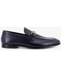 Gucci - Leather Loafer With Horsebit - Lyst