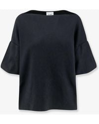 Nude - Wool Blend Boat Neck Sweater - Lyst
