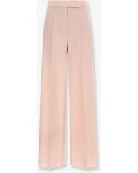 Max Mara - Mxmgirone Virgin Wool, Silk And Mohair Trousers - Lyst