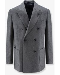 Lardini - Wool And Cashmere Blend Blazer - Lyst
