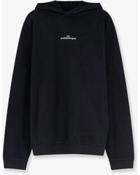 Maison Margiela - Cotton Sweatshirt With Front Embroidered Logo - Lyst