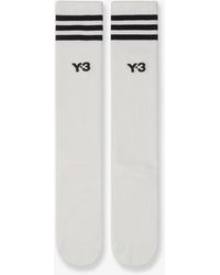 Y-3 - Cotton Blend Socks - Lyst
