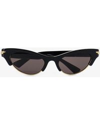Bottega Veneta - Angle Acetate Sunglasses - Lyst