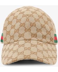Gucci - Gg Fabric Baseball Hat - Lyst