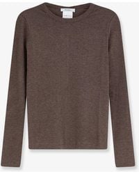 Max Mara - Mxmsalmone Lyocell And Silk T-Shirt - Lyst