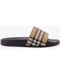 Burberry - Furley Rubber Slide - Lyst