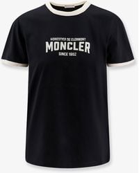 Moncler - Organic Cotton T-Shirt - Lyst
