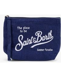 Mc2 Saint Barth - Aline Linen Pochette - Lyst