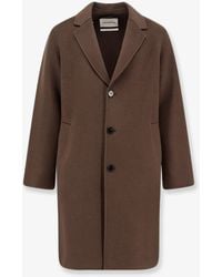 Amaranto - Outdoor Wool Coat - Lyst