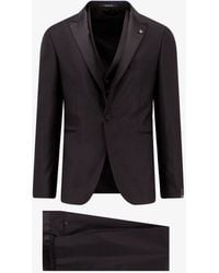 Tagliatore - Virgin Wool And Silk Tuxedo With Vest - Lyst