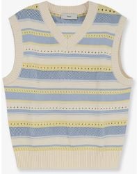 DUNST - Sleeveless Cotton Sweater - Lyst