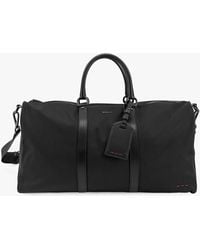 Kiton - Nylon Duffle Bag With Leather Inserts - Lyst