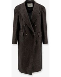 Hevò - Martina Franca Wool Blend Coat - Lyst