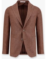 Tagliatore - Montecarlo Linen And Cotton Blazer - Lyst