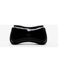DIESEL - Play Clutch Shiny Leather Shoulder Bag - Lyst