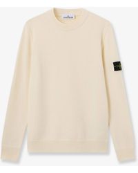 Stone Island - Virgin Wool Blend Sweater - Lyst