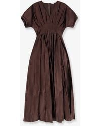 JOSEPH - Nova Long Silk And Linen Blend Dress - Lyst