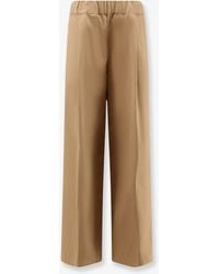 Semicouture - Stretch Cotton Trousers - Lyst