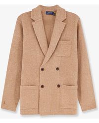 Polo Ralph Lauren - Wool And Cashmere Blend Cardigan/Blazer - Lyst