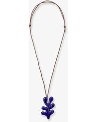 MATA STUDIO - Corallo Glazed Ceramic Necklace - Lyst