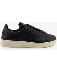 Tom Ford - Warwick Leather Sneakers - Lyst