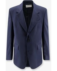 Amaranto - Virgin Wool Blend Blazer - Lyst