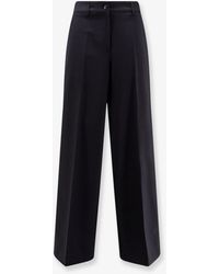 Aspesi - Wool Blend Trousers - Lyst