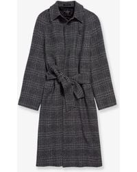 Balenciaga - One Layer Raglan Wool Coat - Lyst