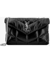 Saint Laurent - Leather Shoulder Bags - Lyst