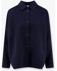 Aspesi - Wool Jacket With Buttons - Lyst